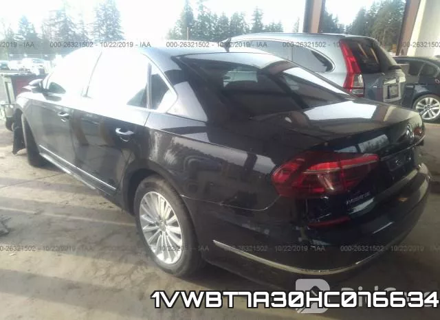 1VWBT7A30HC076634 фото 4