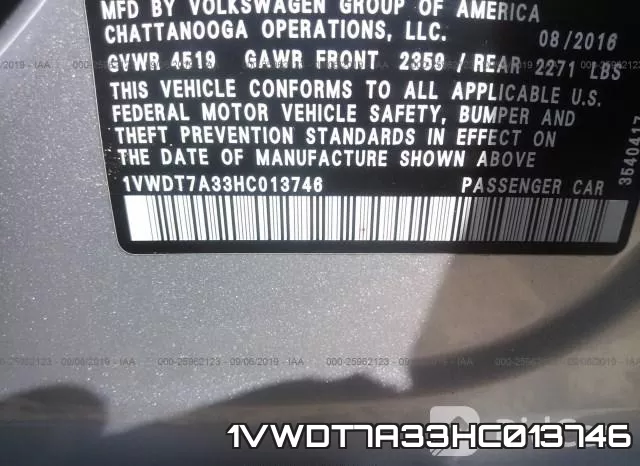 1VWDT7A33HC013746 фото 10