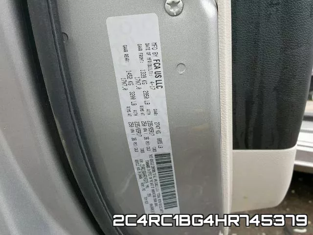 2C4RC1BG4HR745379 фото 2
