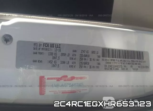 2C4RC1EGXHR653723 фото 9