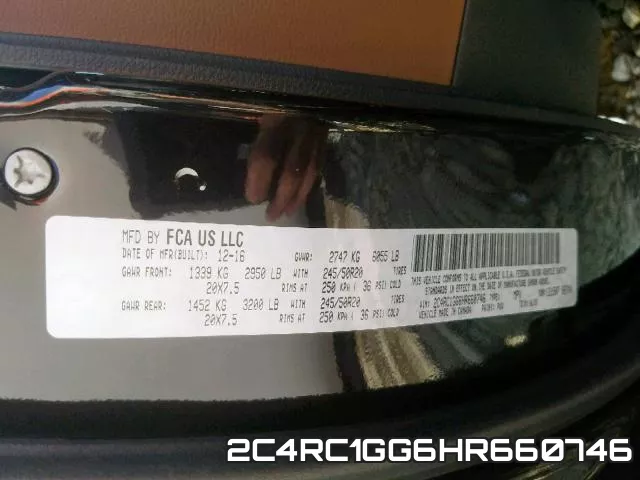 2C4RC1GG6HR660746 фото 2