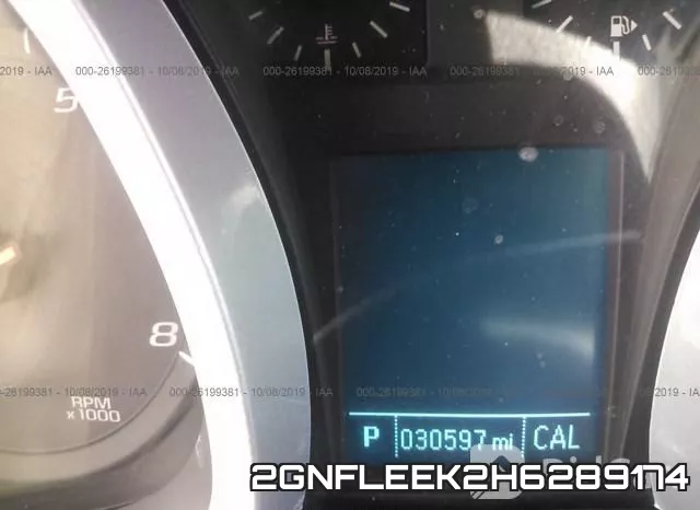 2GNFLEEK2H6289174 фото 8