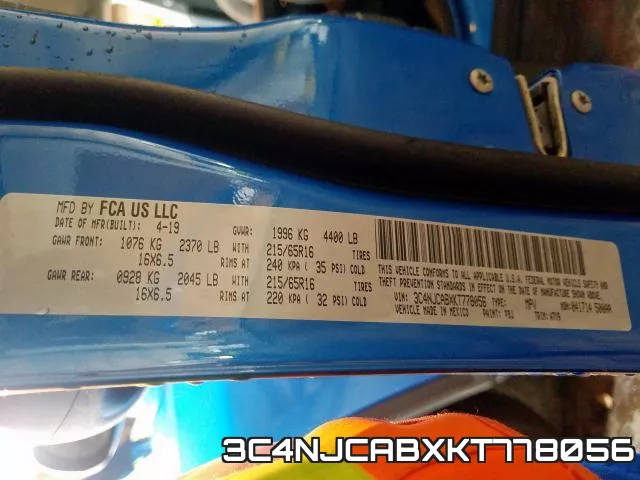 3C4NJCABXKT778056 фото 2