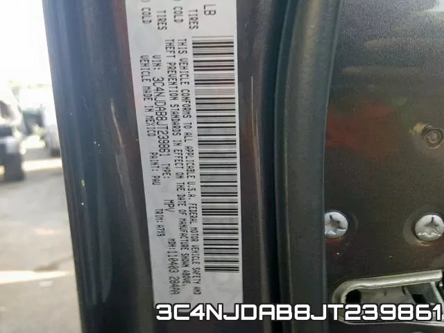 3C4NJDAB8JT239861 фото 2