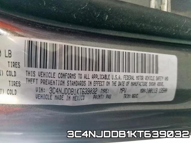 3C4NJDDB1KT639032 фото 2