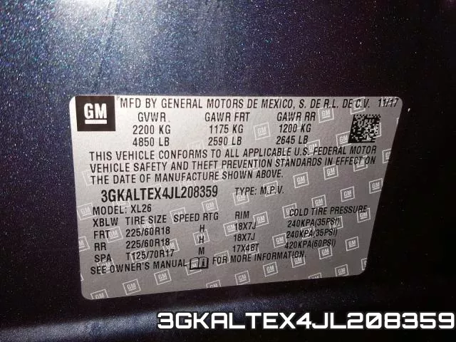 3GKALTEX4JL208359 фото 2