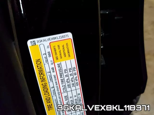 3GKALVEX8KL118371 фото 2