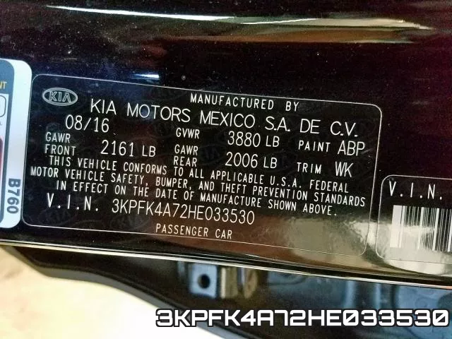 3KPFK4A72HE033530 фото 2