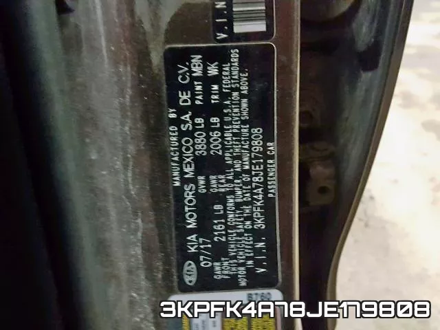3KPFK4A78JE179808 фото 2