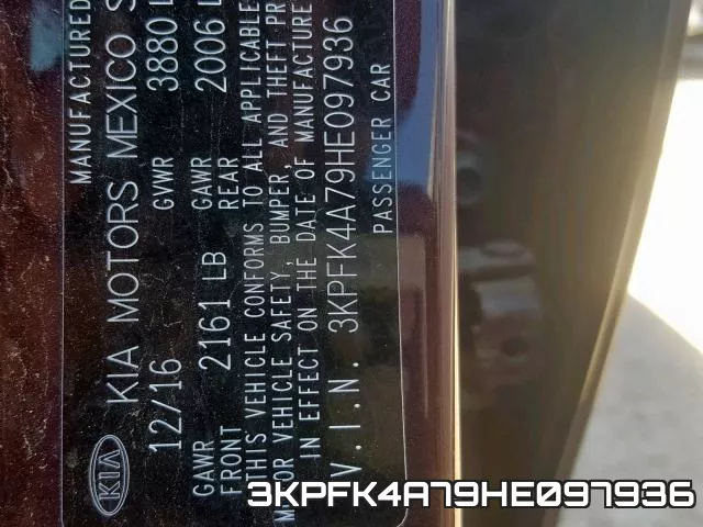 3KPFK4A79HE097936 фото 2
