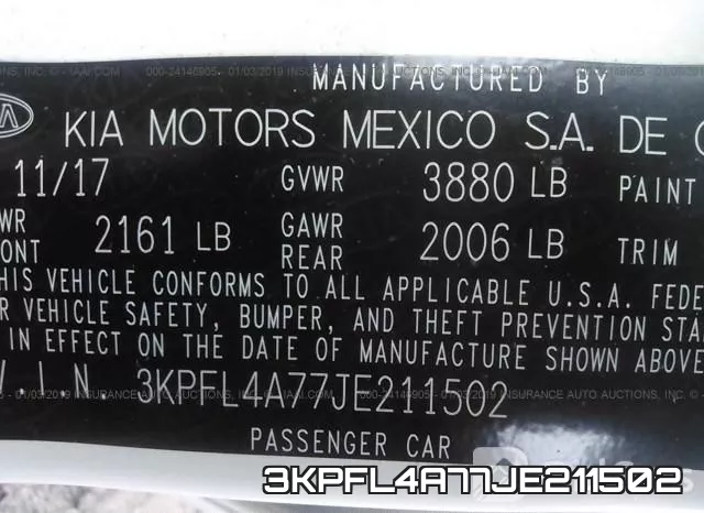 3KPFL4A77JE211502 фото 10