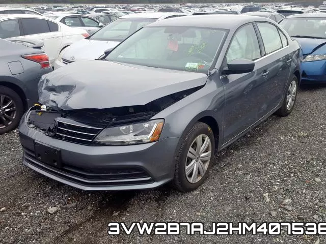 3VW2B7AJ2HM407536 фото 3