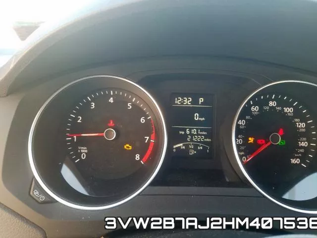 3VW2B7AJ2HM407536 фото 9