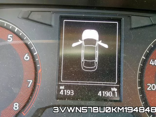 3VWN57BU0KM194848 фото 8