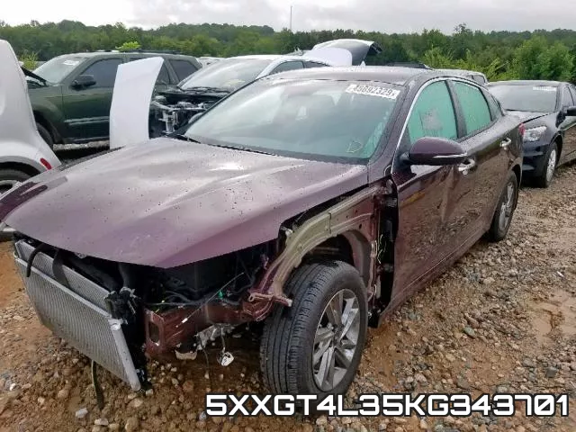 5XXGT4L35KG343701 фото 3