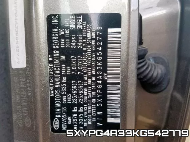 5XYPG4A33KG542779 фото 2