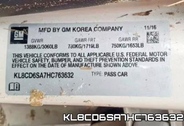 KL8CD6SA7HC763632 фото 2