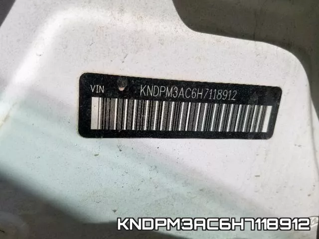KNDPM3AC6H7118912 фото 2