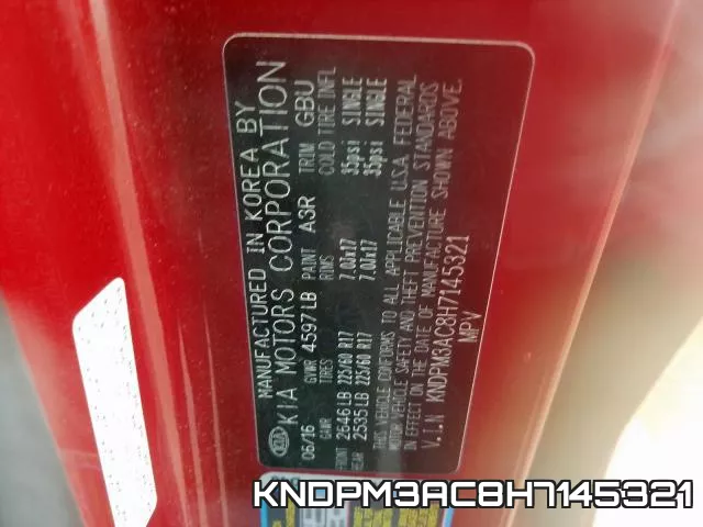 KNDPM3AC8H7145321 фото 2
