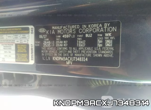 KNDPM3ACXJ7348314 фото 9