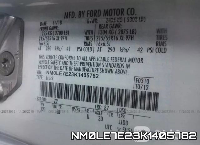 NM0LE7E23K1405782 фото 9