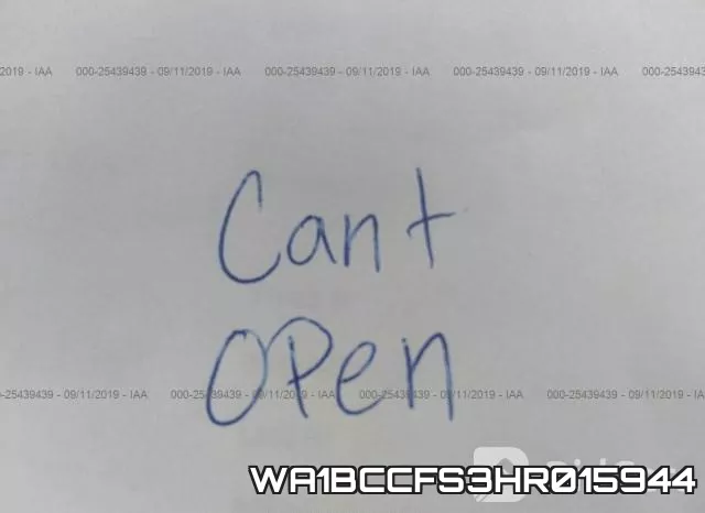 WA1BCCFS3HR015944 фото 2