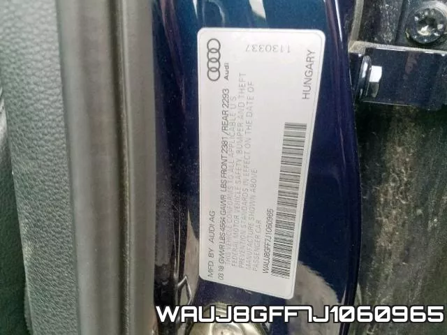 WAUJ8GFF7J1060965 фото 2