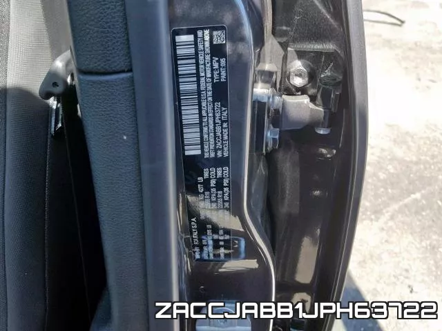 ZACCJABB1JPH63722 фото 2