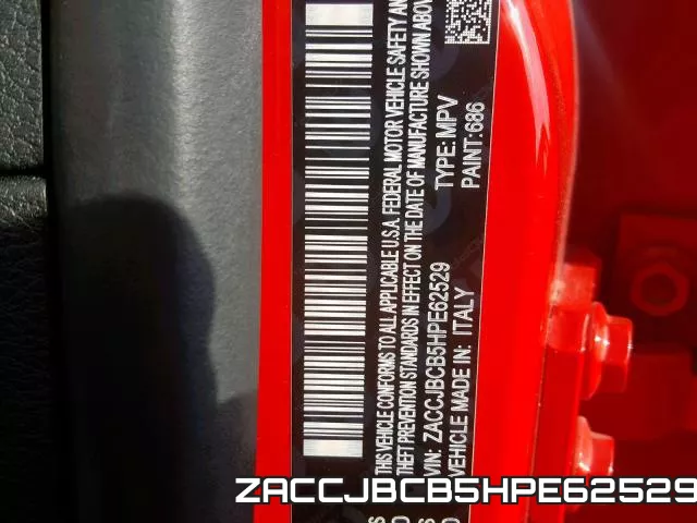 ZACCJBCB5HPE62529 фото 2
