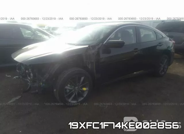 19XFC1F74KE002856 фото 2