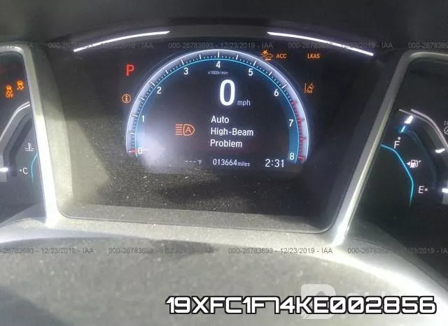 19XFC1F74KE002856 фото 7