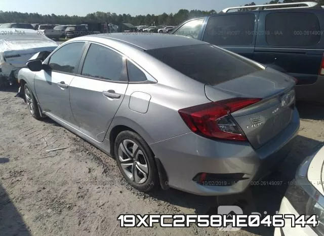 19XFC2F58HE046744 фото 4