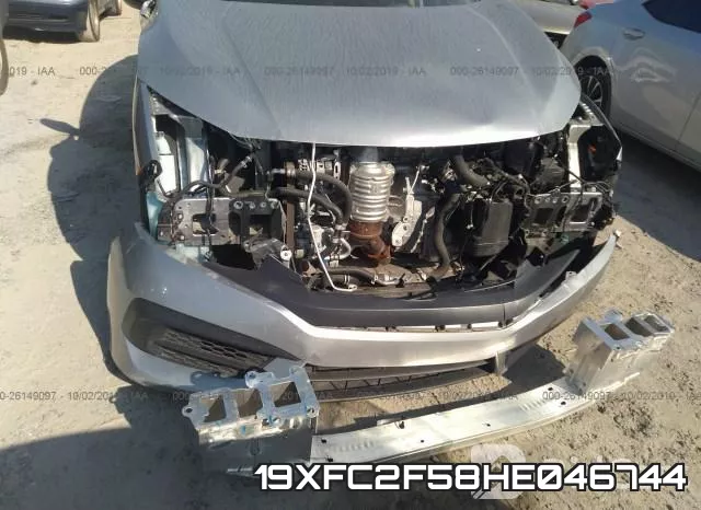 19XFC2F58HE046744 фото 7
