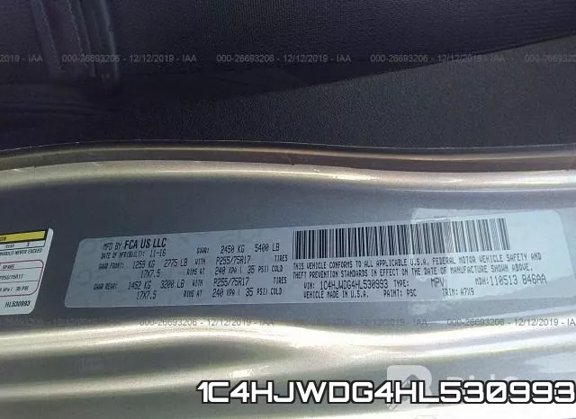 1C4HJWDG4HL530993 фото 9