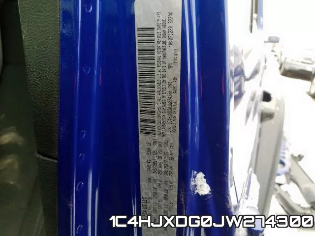 1C4HJXDG0JW274300 фото 2