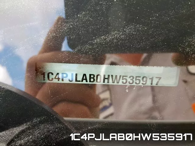1C4PJLAB0HW535917 фото 2