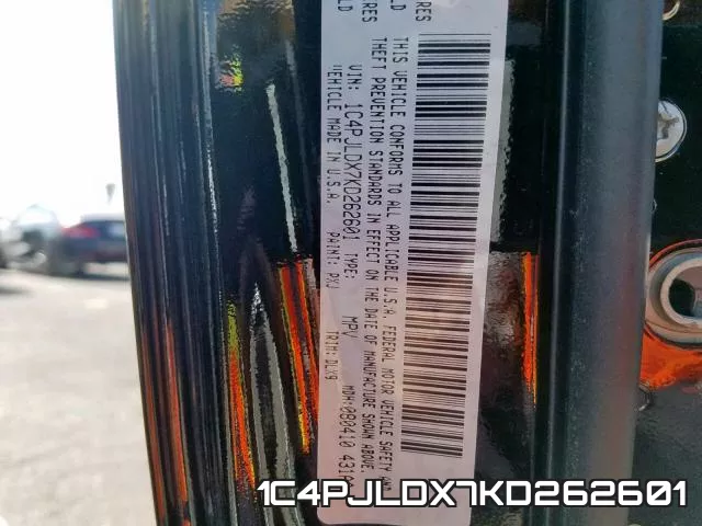 1C4PJLDX7KD262601 фото 2