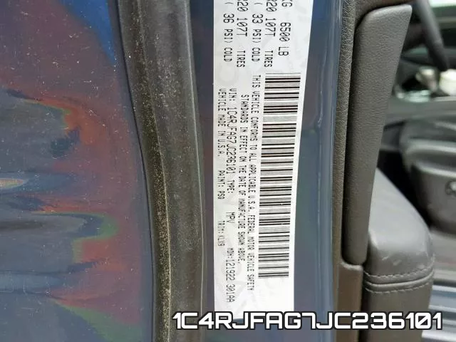 1C4RJFAG7JC236101 фото 2