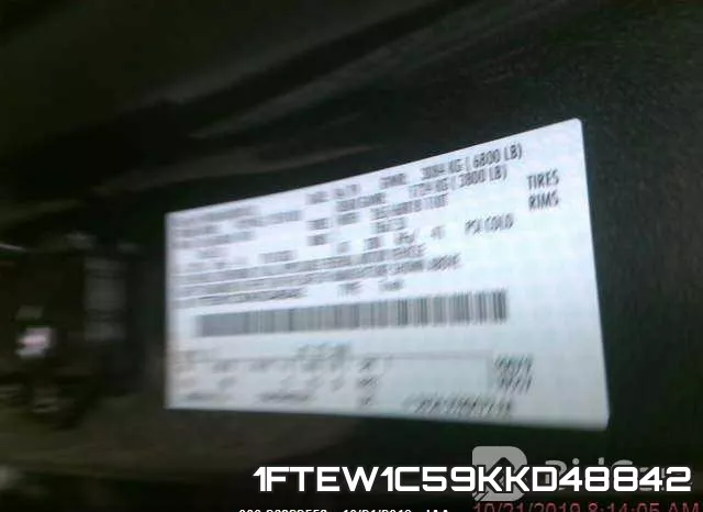 1FTEW1C59KKD48842 фото 7