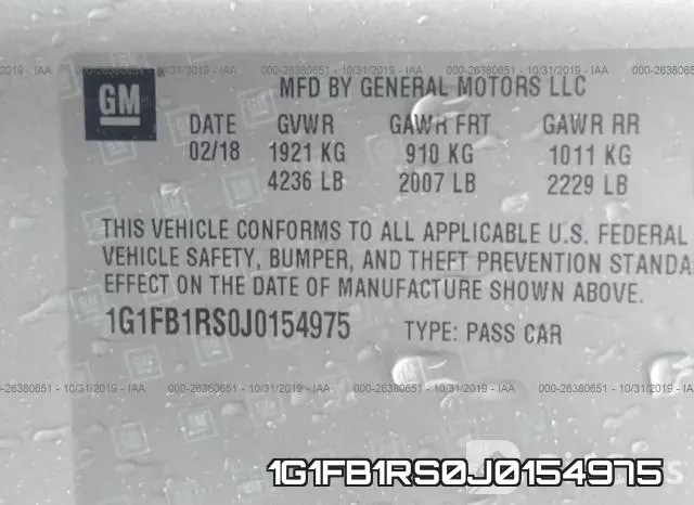 1G1FB1RS0J0154975 фото 9