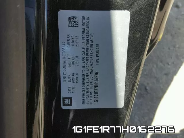1G1FE1R77H0162276 фото 2