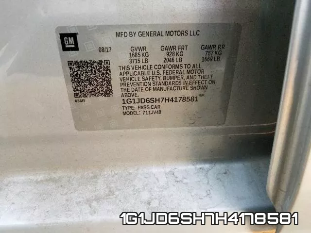 1G1JD6SH7H4178581 фото 2