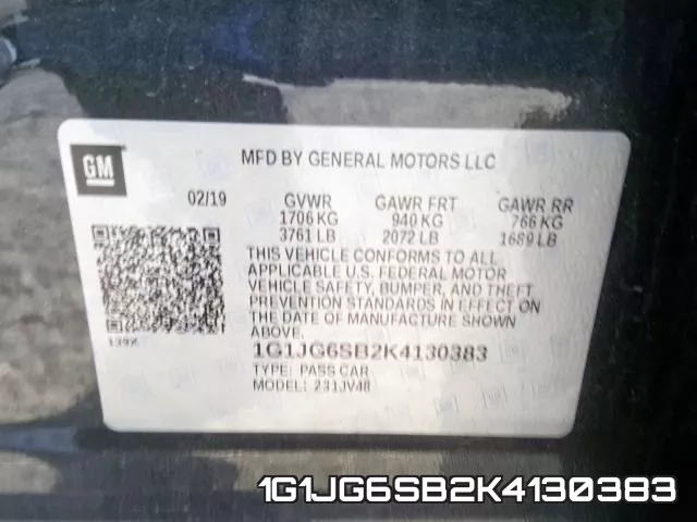 1G1JG6SB2K4130383 фото 2