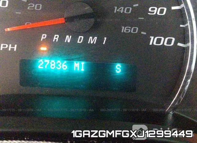 1GAZGMFGXJ1299449 фото 8