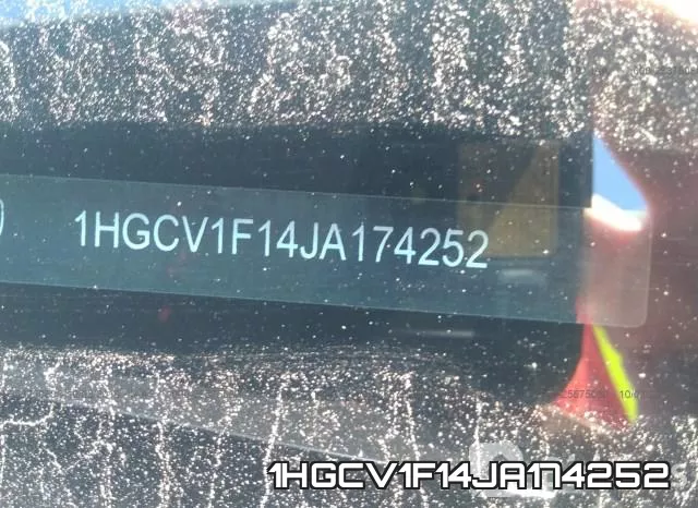 1HGCV1F14JA174252 фото 10