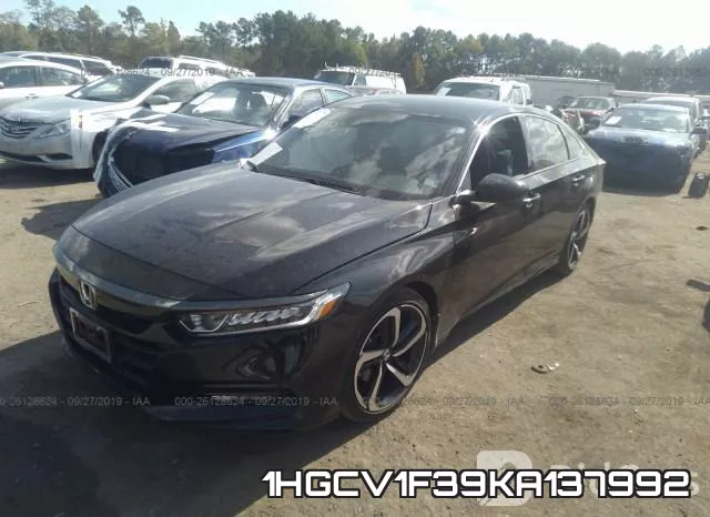 1HGCV1F39KA137992 фото 3