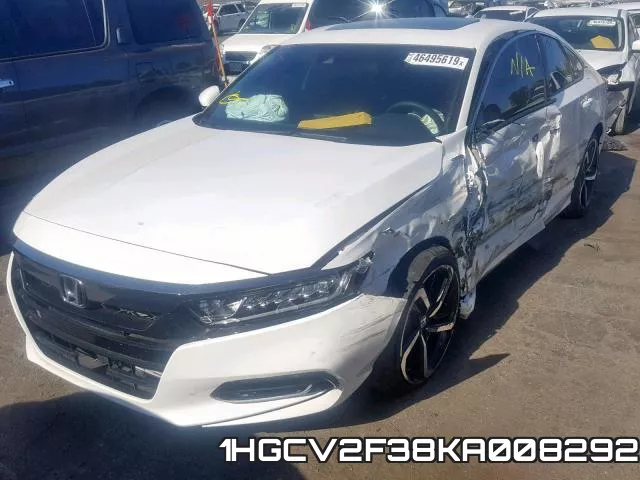 1HGCV2F38KA008292 фото 3