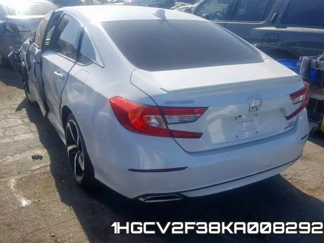 1HGCV2F38KA008292 фото 4