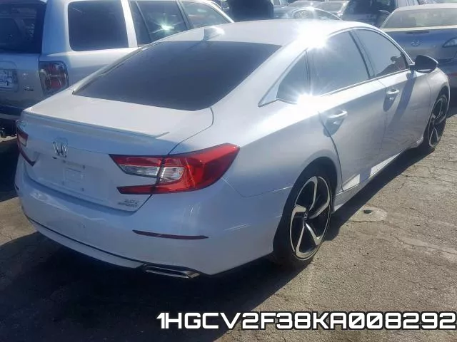 1HGCV2F38KA008292 фото 5
