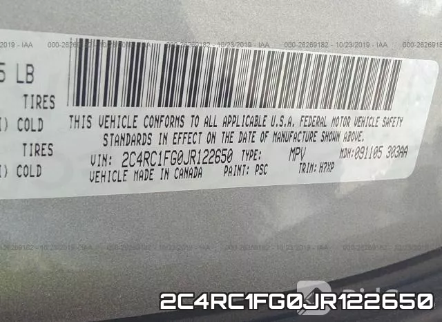 2C4RC1FG0JR122650 фото 8